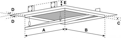 F2 Alu-Magic System - ușă vizitare fără spatulă pentru tavane cu inserție din gips-carton - imagine 3